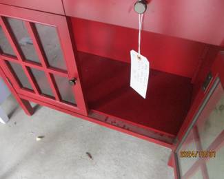 Red cabinet