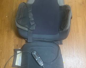 Sharper image massage pad for chair