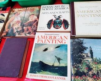 LARGE SELECTION OF VINTAGE ART BOOKS