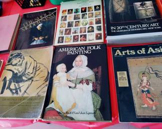 LARGE SELECTION OF VINTAGE ART BOOKS