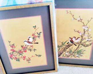2 OF 3 AUDUBON FRAMED PRINTS