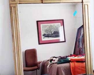 EXTRA LARGE FEDERAL MIRROR ANTIQUE
