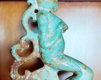 ANTIQUE HAND CARVED FERTILITY FIGURINE JADE
