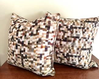 Custom Designer Pillow Pair