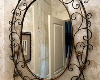 Metal Wall Mirror