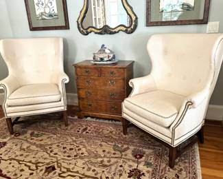 Wesley Hall Wingback Chairs