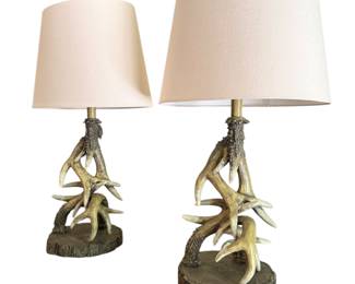 Antler lamps