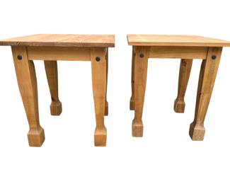 Wood End Tables