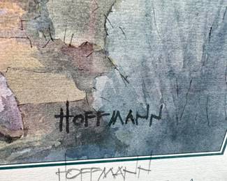 Signed & Numbered Hoffmann