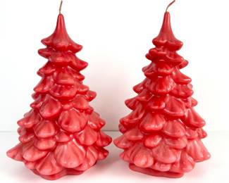Vtg Christmas tree candles