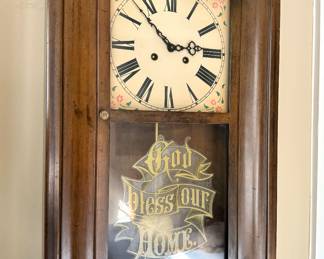 Vtg Wall Clock