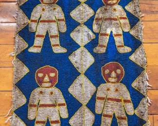 C10 Beaded African figures 