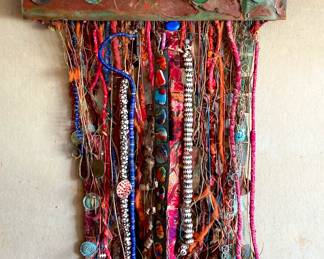 268 Sunset beads  metal