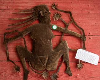 C6 Squatting Woman by bien Aime 