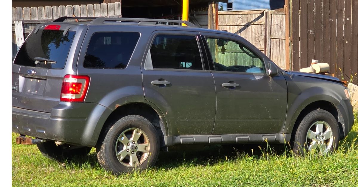 2009 Escape will be one of the 60 items to be part of the on line auction along with the house