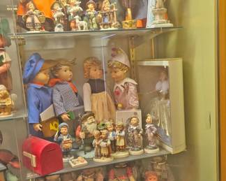 Larger Hummel, Goebel's and Dolls