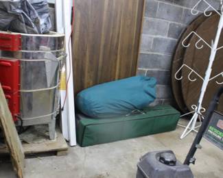 Table and Tent or Air Mattress