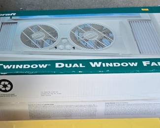Dual Window Fan