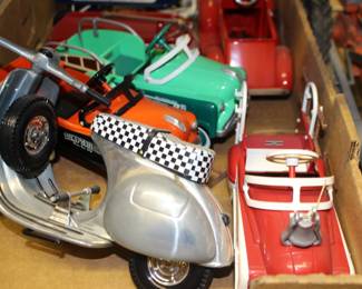 Metal Cars Tractors Trucks Toys