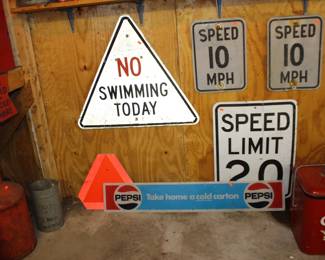 Pepsi, Vintage Signs