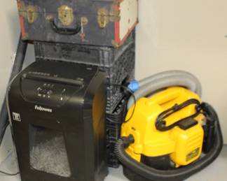 Vacuum, Shredder, Roller Skates