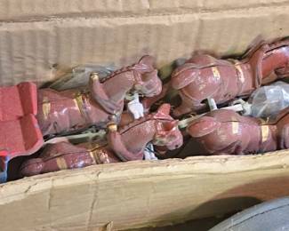 Toy Cast Iron Budweiser Team