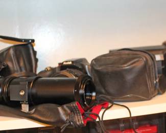 Scope, lens, vintage cameras