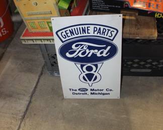 Ford Parts Sign