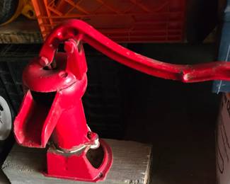 Antique Counter Pump