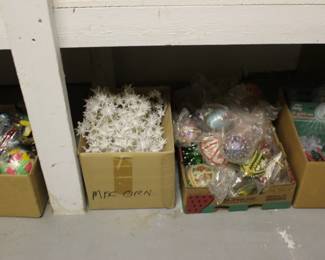 Christmas ornaments and Decorations