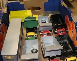 Metal Cars Tractors Trucks Toys