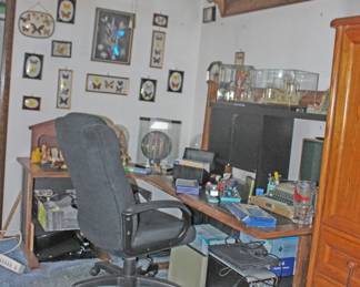 Butterfly Collection Signed Basketball Nativity, Desk