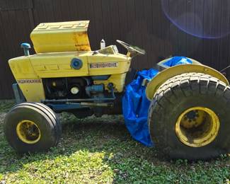 Yellow Tractor will be one of the 60 items to be part of the on line auction along with the house