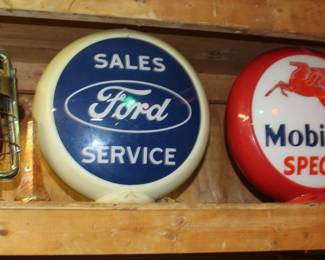 Gas Pump Lights, Brass Nautical Light