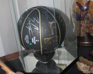 Signed Basketball