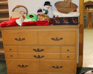 Dresser and Christmas