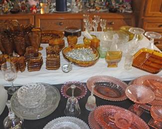 Depression Glassware, Tiera Glassware