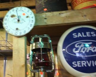 Gas Pump Sign, Nautical Lantern, Gas Globe