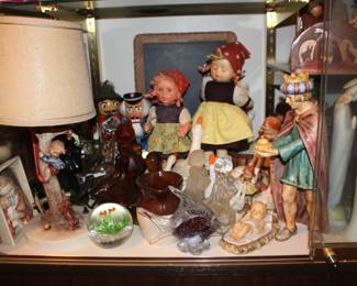 Hummel Lamp, Dolls, Figurines