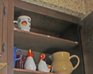 Chickens, Pitcher, Mug, More Longaberger