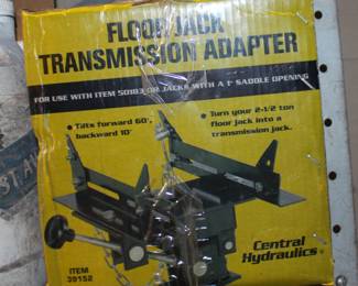 Floor Jack Transmission Adapter