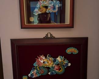 3D Framed Dragons