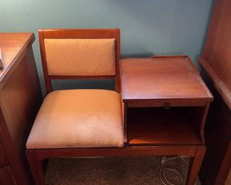 Vintage Gossip Chair (Telephone Chair)