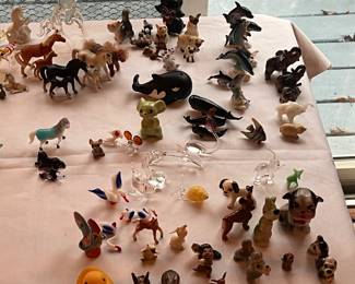 Vintage Glass Animals