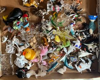 Vintage Glass Animals