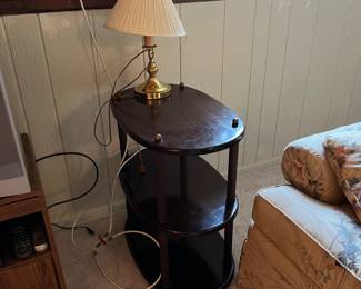 Vintage 3 Tiered Wood Table