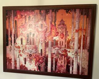 Limited Edition Numbered and Signed Print by Daniel Merriam 8/100