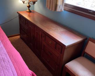 Vintage Wood Dresser