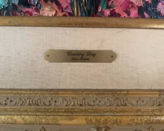 "Country Day" Name Plaque