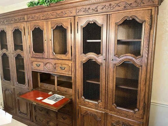  001 Library Wall by Baker Furniture